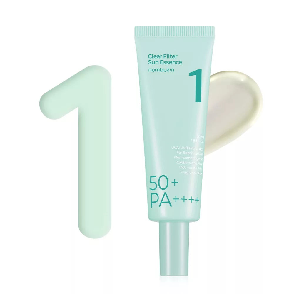 Numbuzin – No.1 Clear Filter Sun Essence SPF 50+ PA ++++