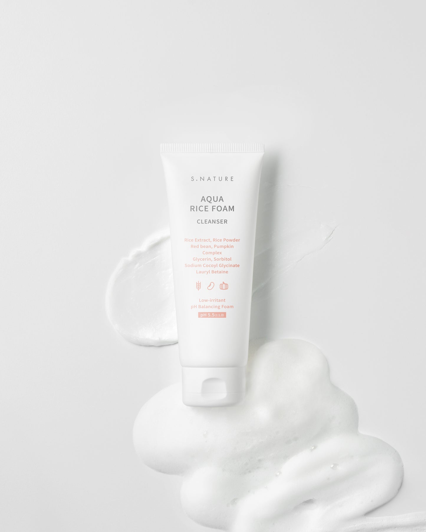 S.Nature Aqua Rice Foam Cleanser