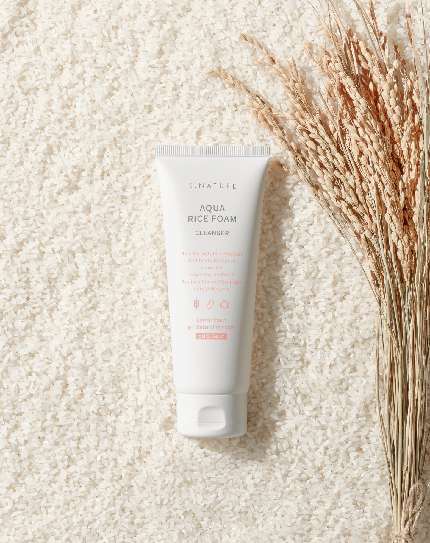 S.Nature Aqua Rice Foam Cleanser