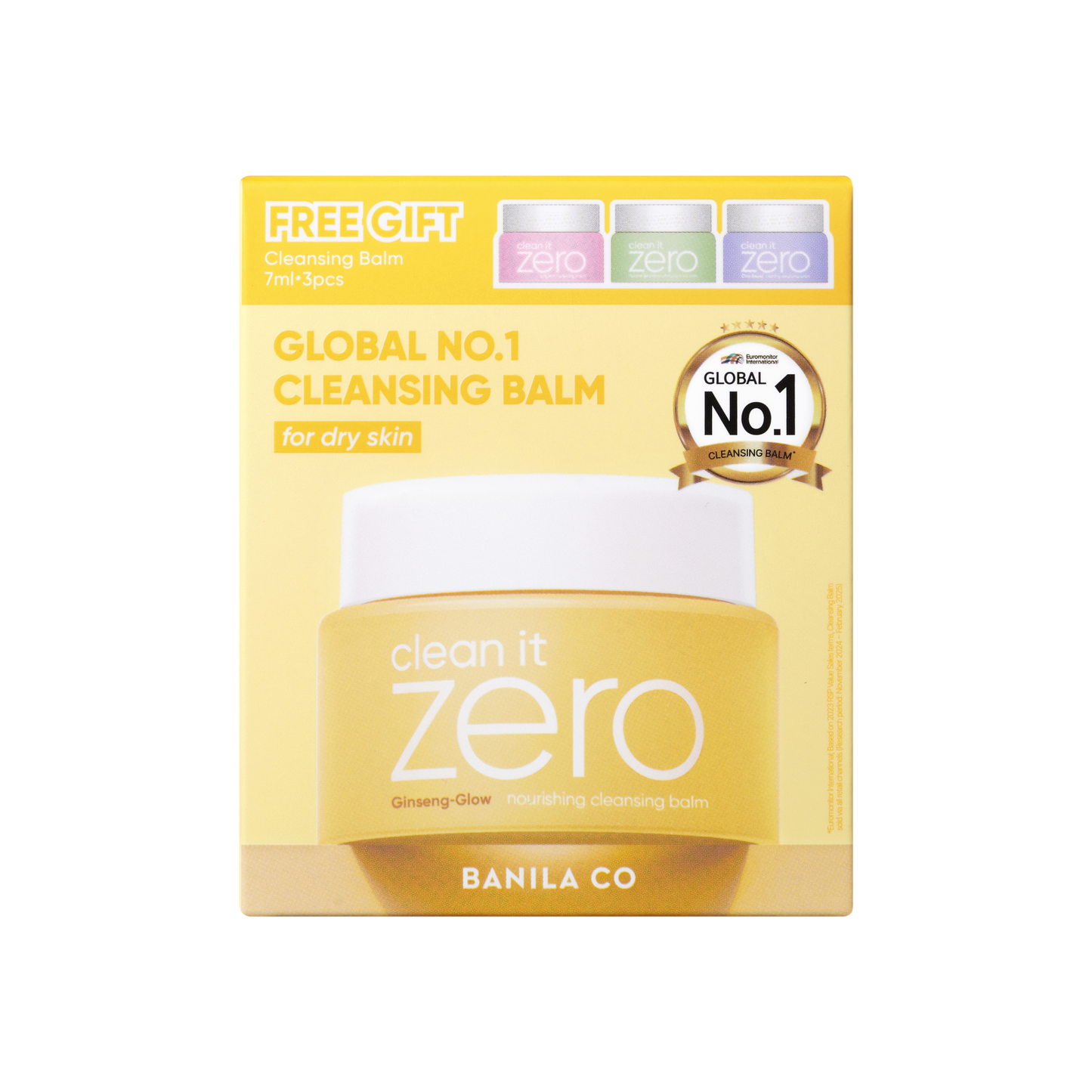 BANILA CO Clean It Zero Cleansing Balm Nourishing SET 100ml + 3*7ml
