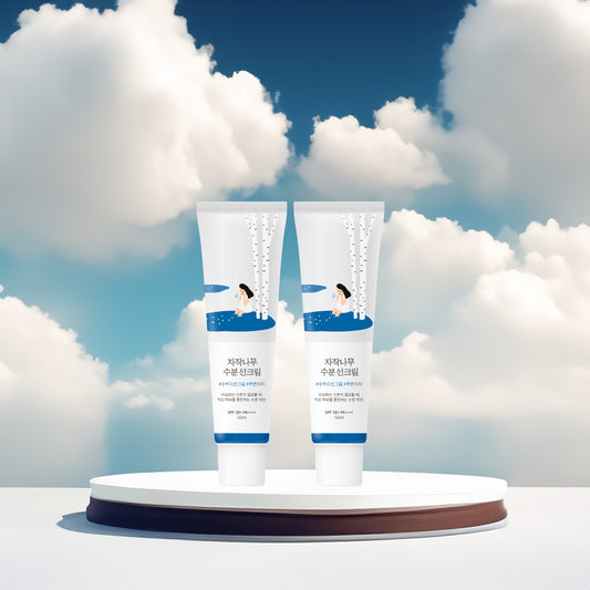 Round Lab Birch Juice Moisturizing Sunscreen – Doppelpack (2x 50ml)