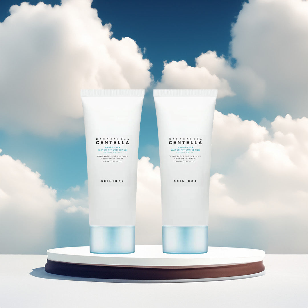 SKIN1004 Madagascar Centella Hyalu-Cica Water-Fit Sun Serum Duo (2x 100ml)