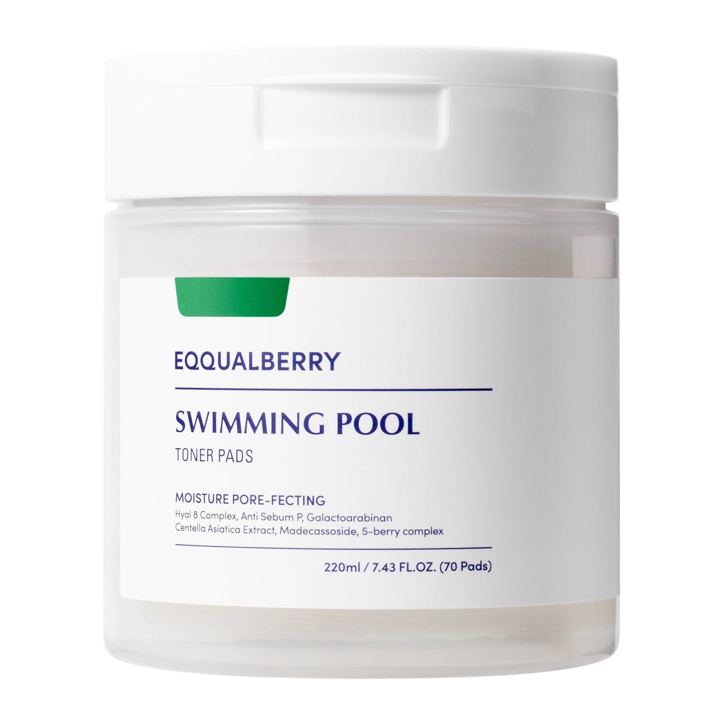 Eqqualberry – Swimming Pool Toner Pad 70pads